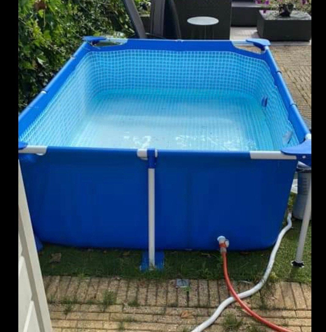 Intex zwembad 300x200x75, Tuin en Terras, Zwembaden, Ophalen, Gebruikt, Minder dan 80 cm, Minder dan 200 cm