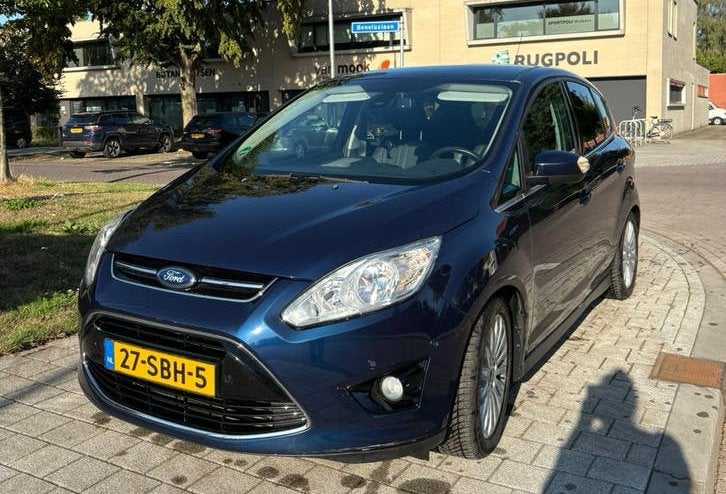 Ford C- Max, vele opties, nieuwe apk, 101.313km op teller!, Auto's, Voorwielaandrijving, 1596 cc, Zwart, 4 cilinders