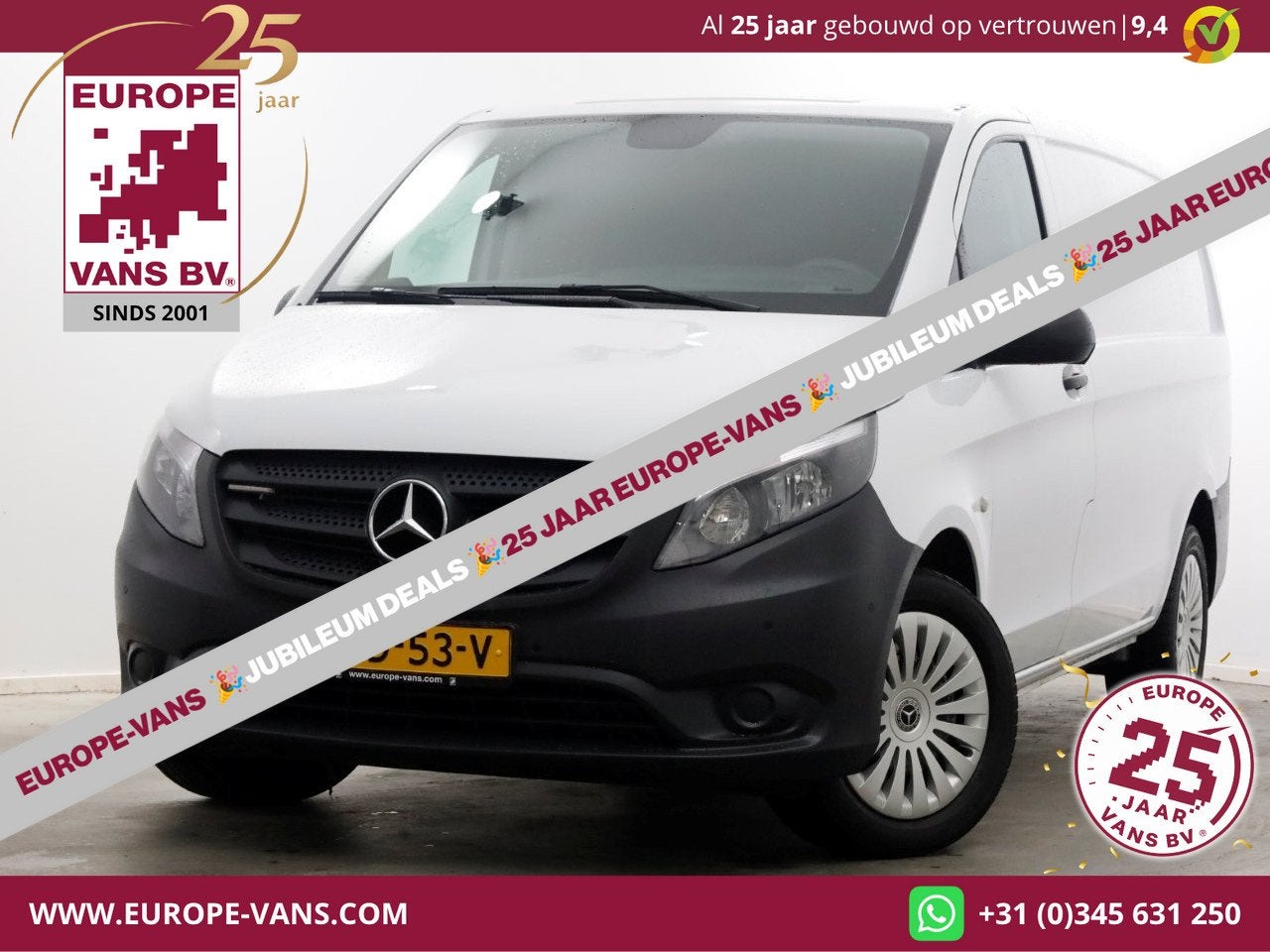 Mercedes-Benz Vito 114 CDI 136pk Lang 9G Automaat 4x4 4WD Na, Auto's, Bestelauto's, Automaat, Gebruikt, Euro 6, 4 cilinders