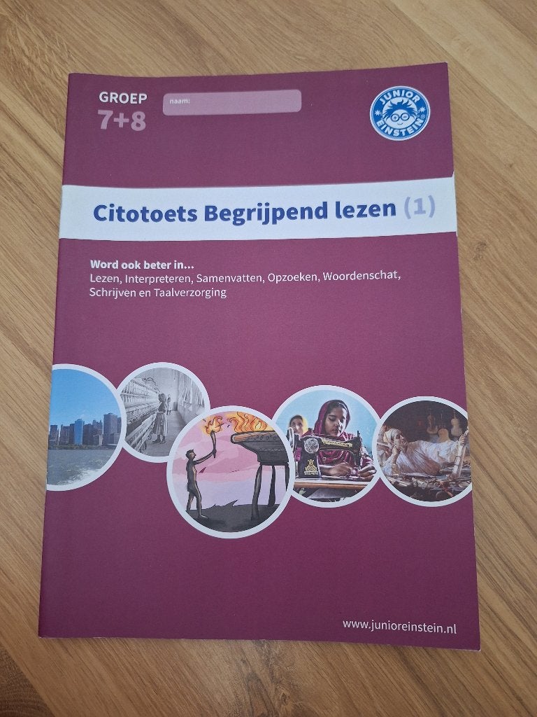 Junior Einstein Begrijpend lezen., Boeken, Ophalen of Verzenden, Zo goed als nieuw, Overige niveaus, Junior Einstein