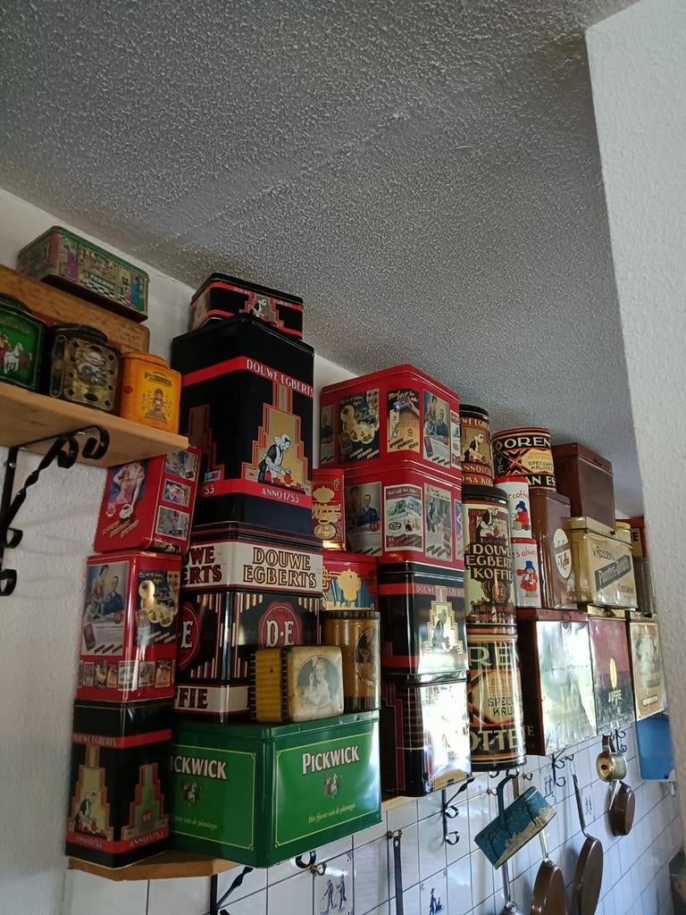 Grote winkel blikken te koop Oud en Nieuw, Verzamelen, Blikken, Ophalen of Verzenden, Overige merken