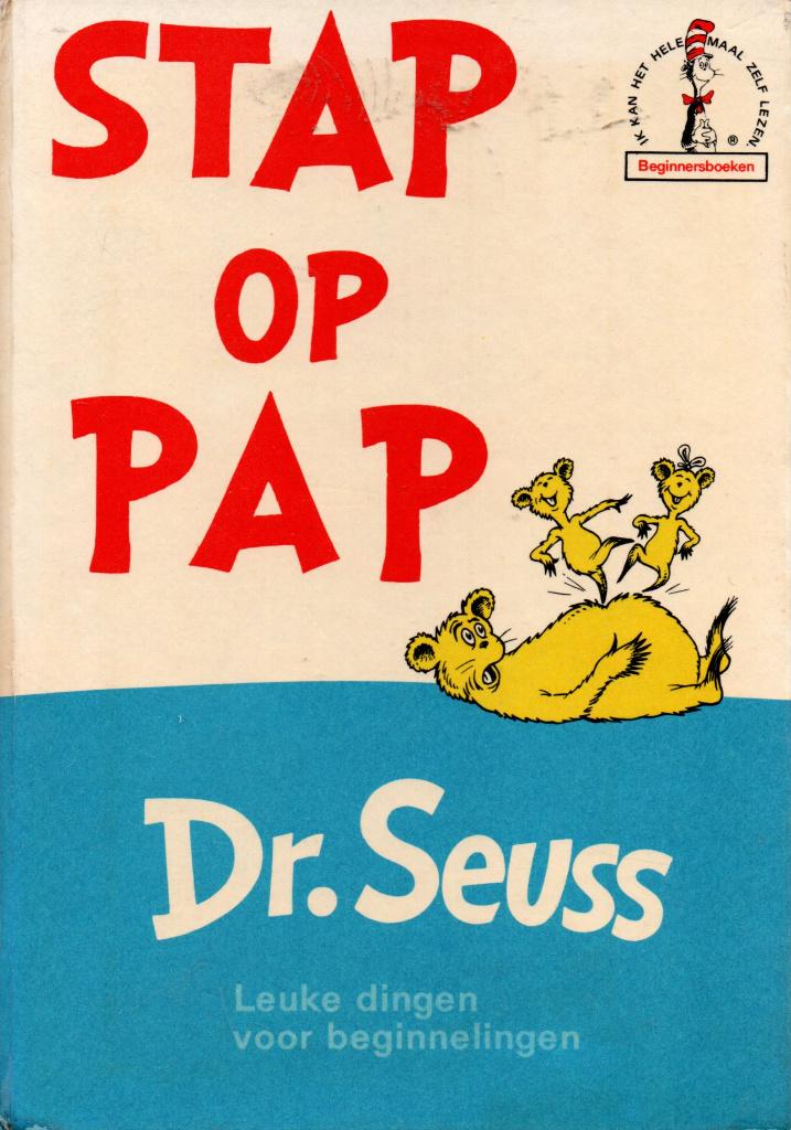 Stap op Pap. DR. Seuss. Nederlandstalig. NR1314, Verzenden, Gelezen, Dr. Seuss, Fictie algemeen