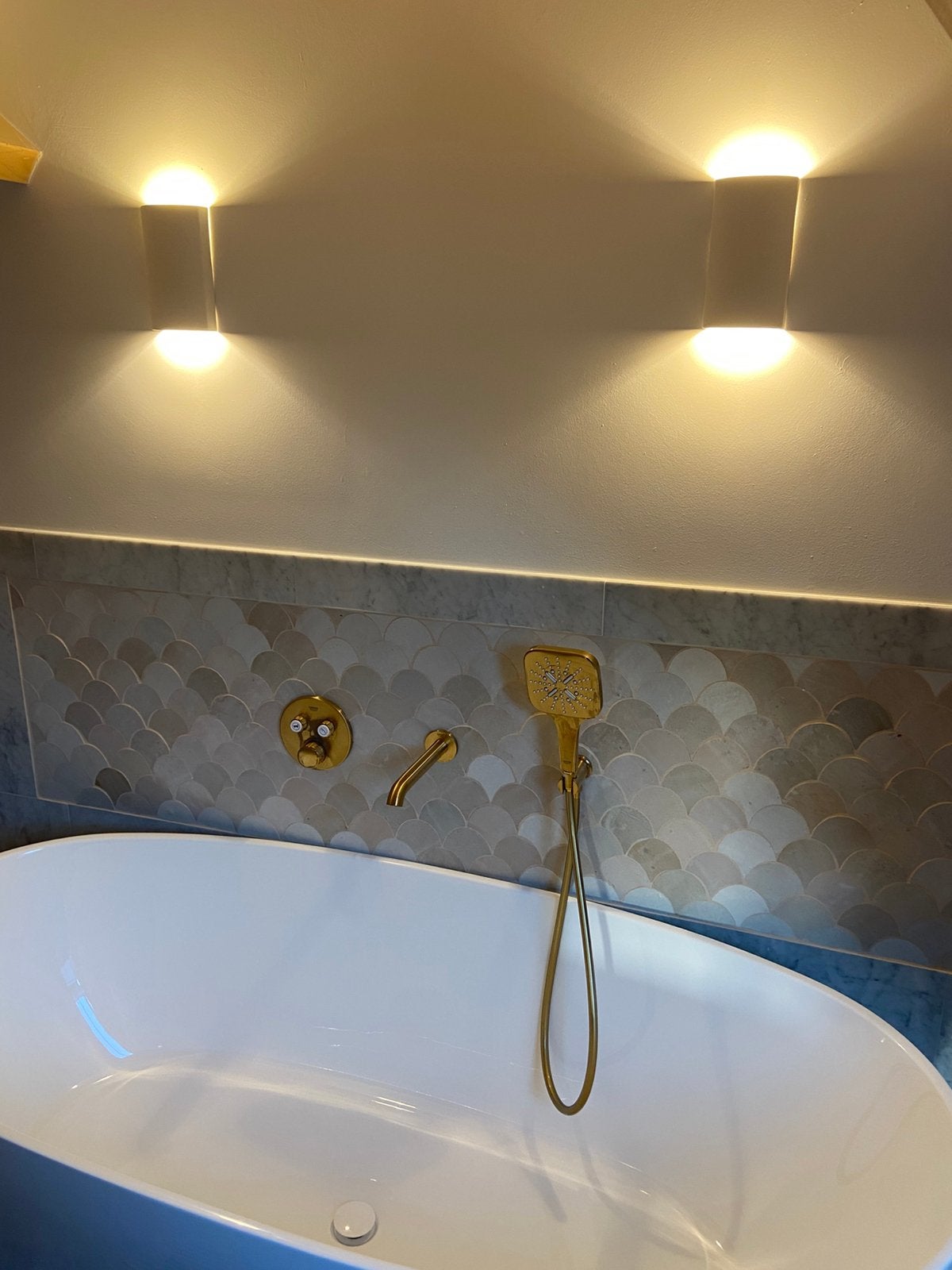 Zellige tegels ecru 10x10 cm - Handgemaakt Marokkaans, Ophalen, Keramiek, Nieuw, 5 tot 10 m²