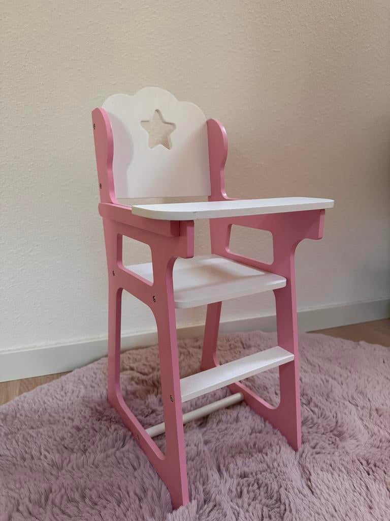 Poppenstoeltje, Kinderen en Baby's, Kinderkamer | Tafels en Stoelen, Ophalen, Zo goed als nieuw, Stoel(en)