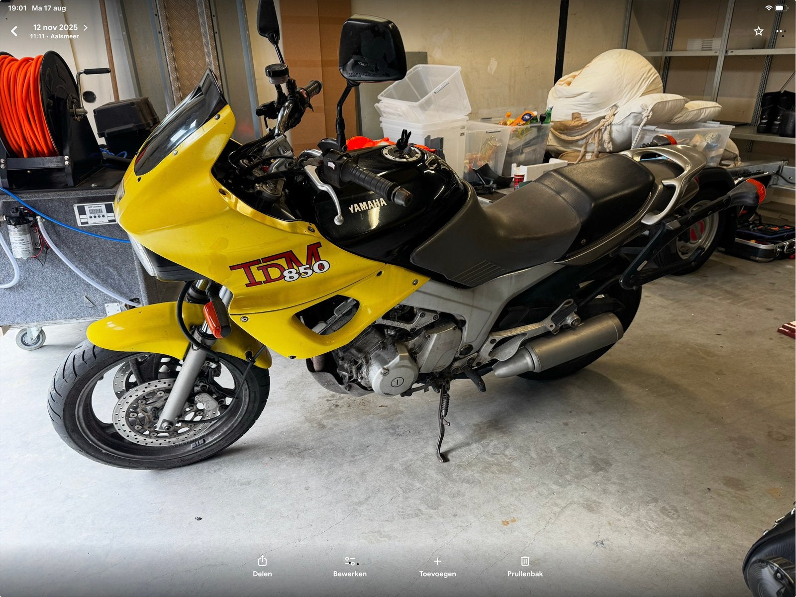 TDM 850 Geel/Zwart, Motoren, 2 cilinders, Motorrijbewijs A, Gebruikt, Particulier