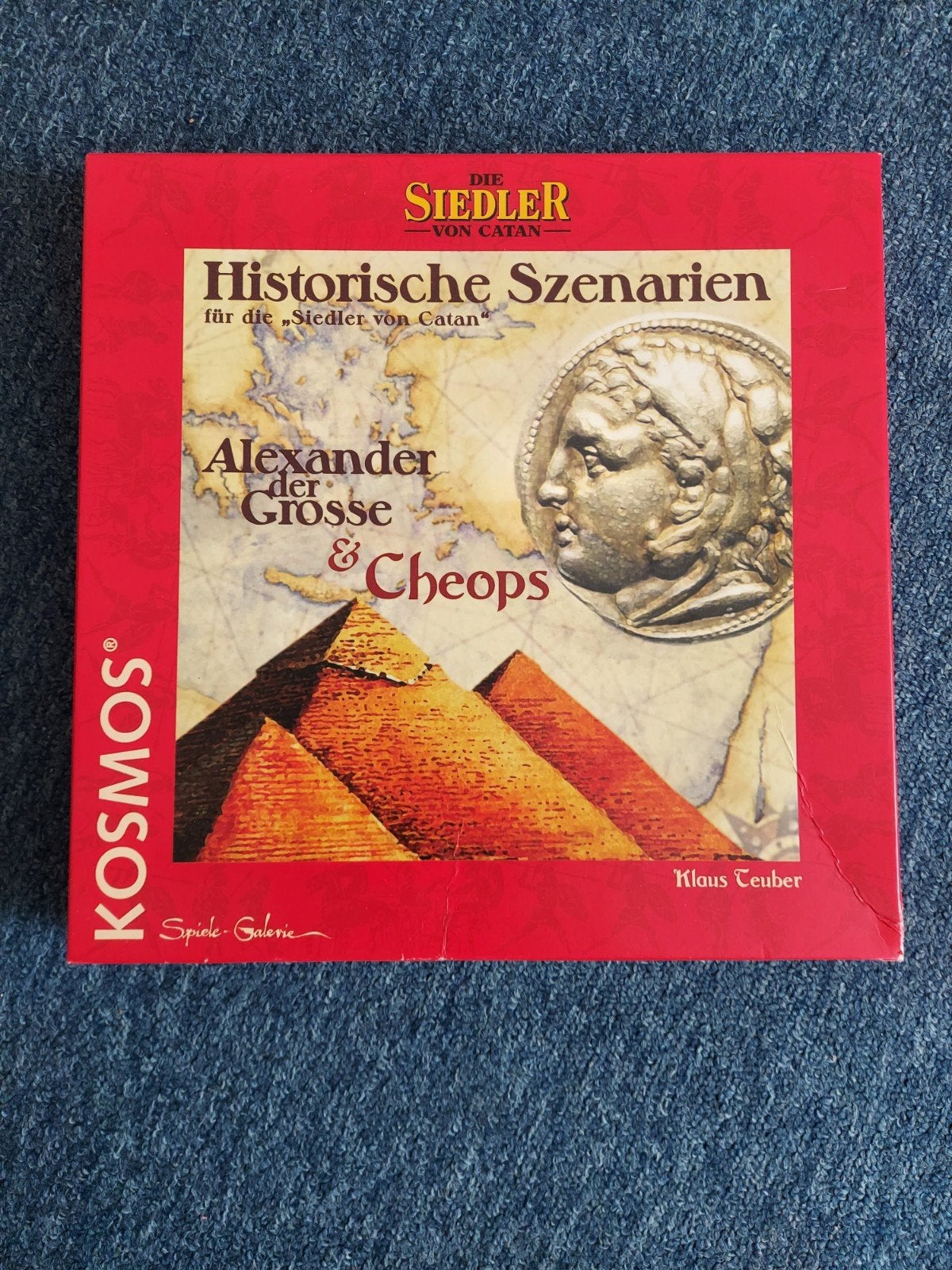Die Siedler von Catan - Alexander der Grose & Cheops., Hobby en Vrije tijd, Een of twee spelers, Ophalen of Verzenden, Zo goed als nieuw
