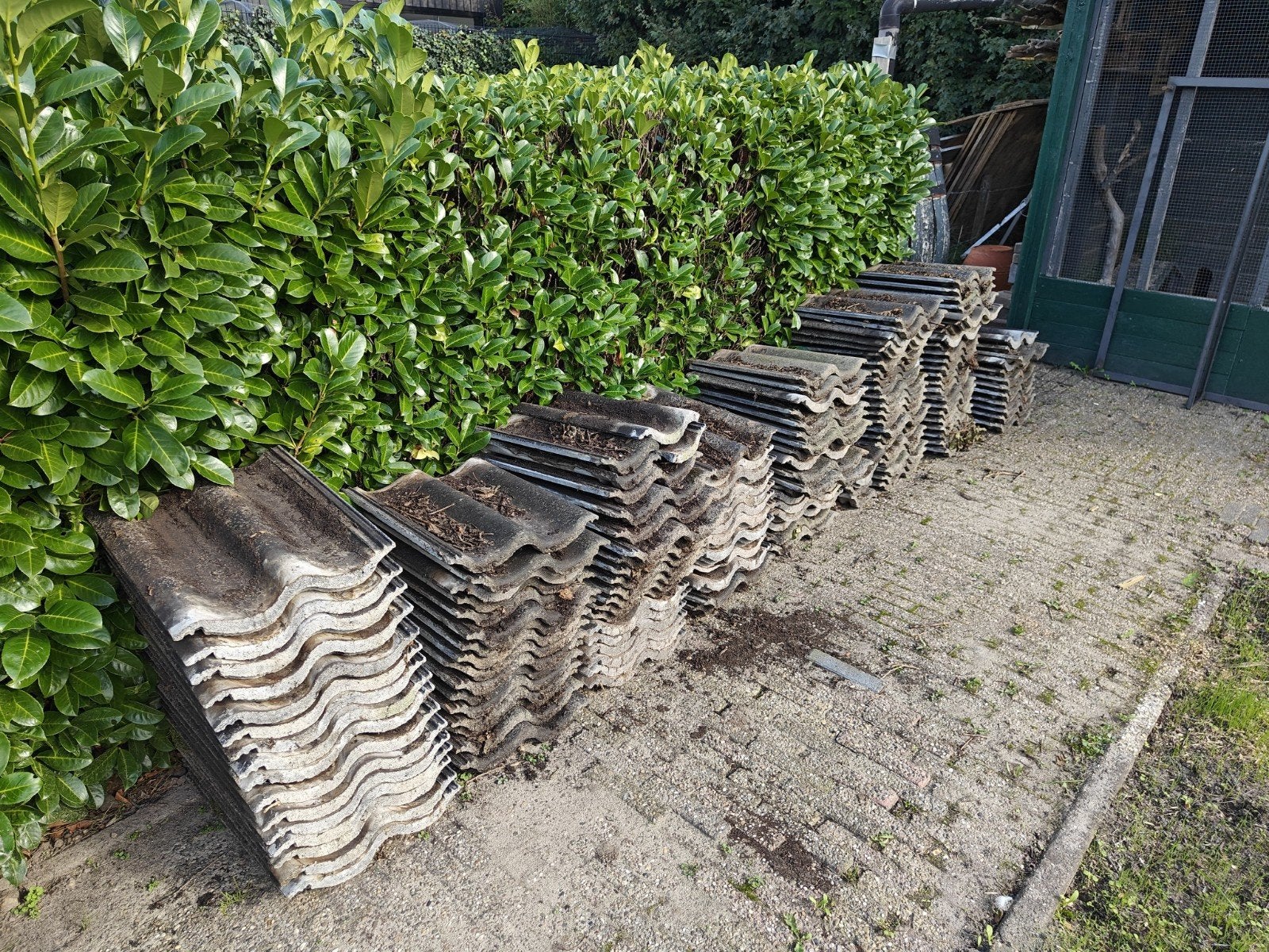 Gebruikte dakpannen Gratis, Ophalen, Gebruikt, Steen of Klei, 15 m² of meer