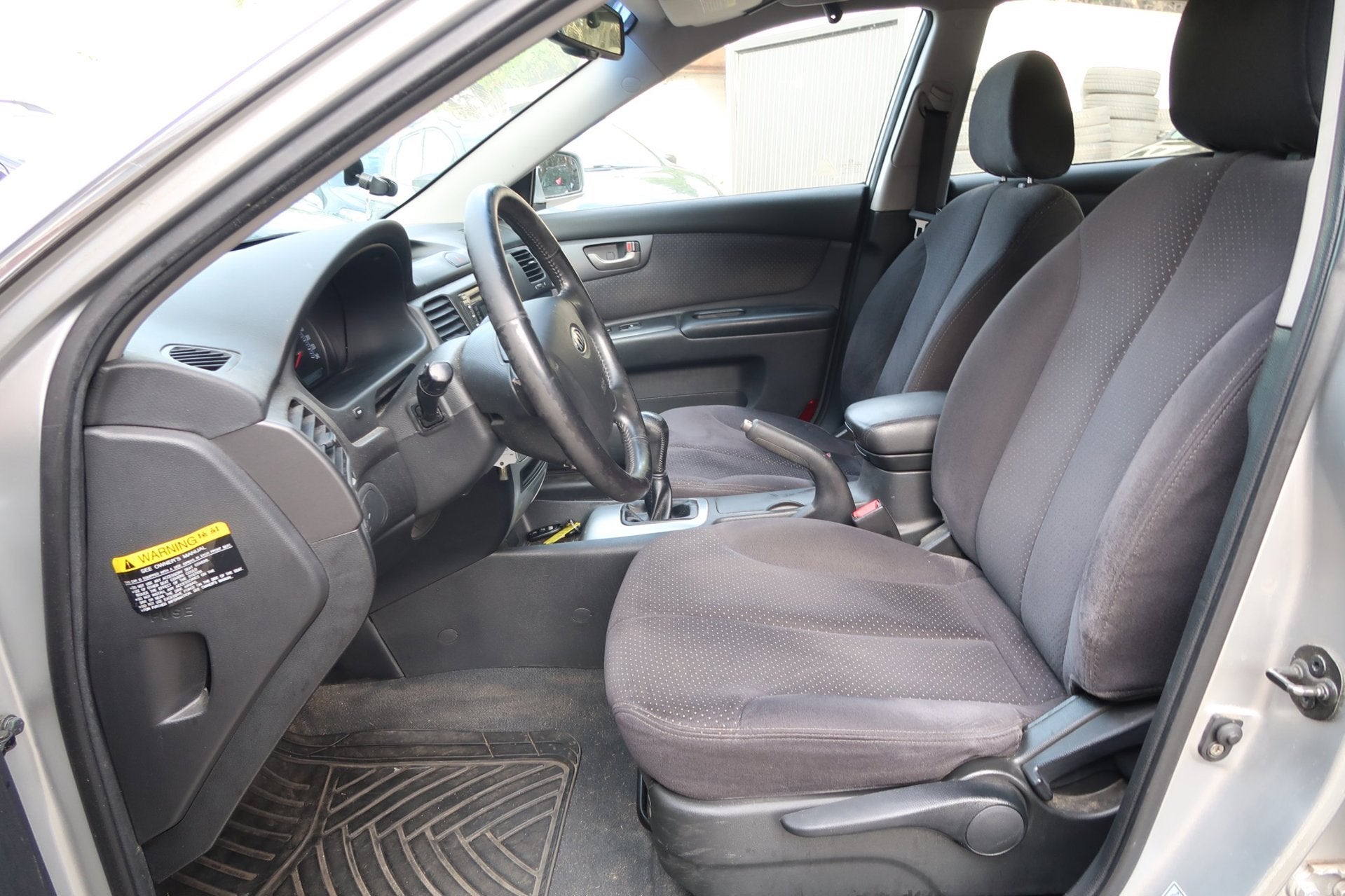 Kia Magentis 2.0 CVVT X-ecutive *Rijklaarprijs *Climcate con, Auto's, 1998 cc, Stof, Gebruikt, Zwart