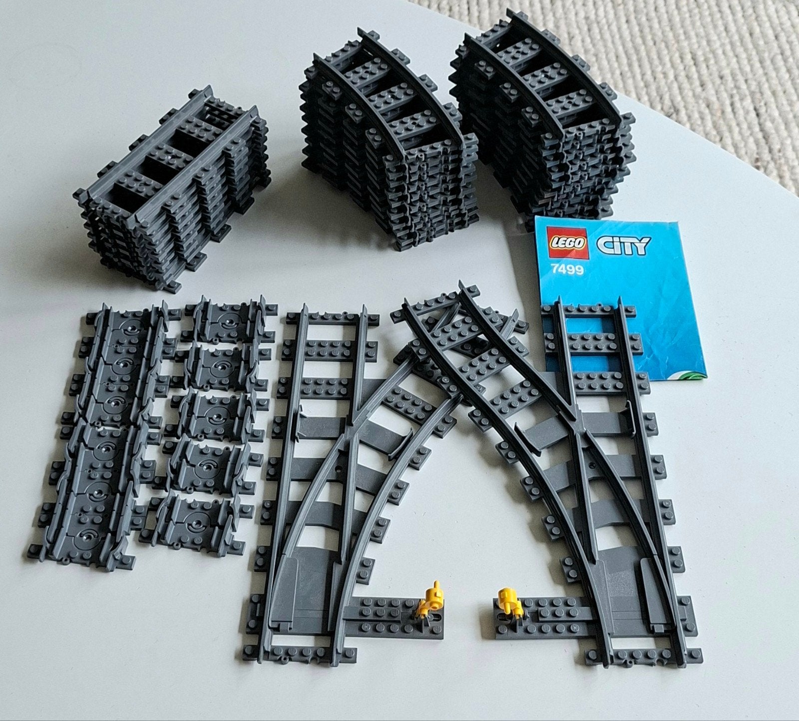 Lego City rails & wissels trein, Ophalen of Verzenden