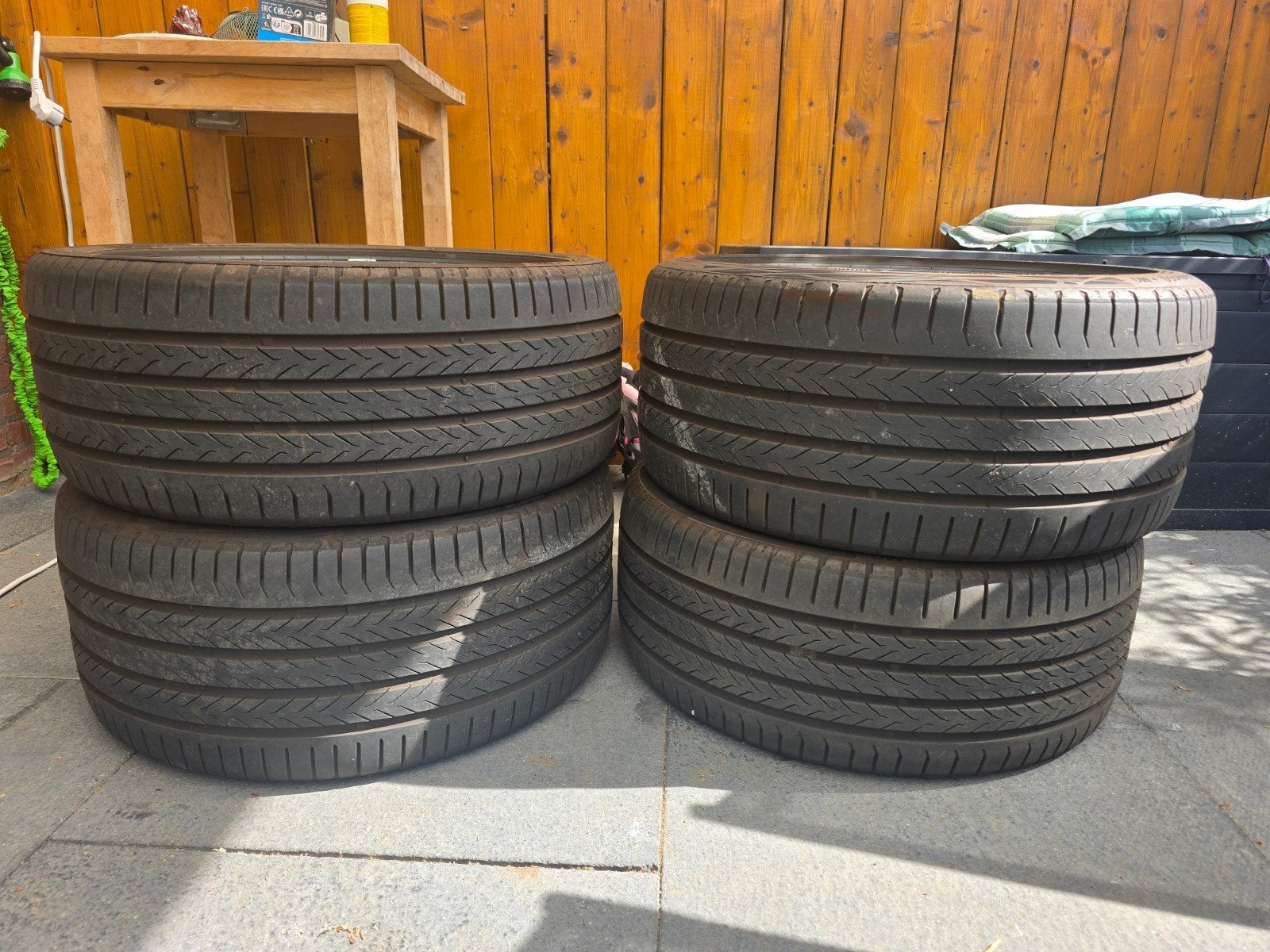 Zgan Continental Zomerbanden 245/40 R20 en 275/35, Ophalen, Gebruikt, 275 mm, Band(en)