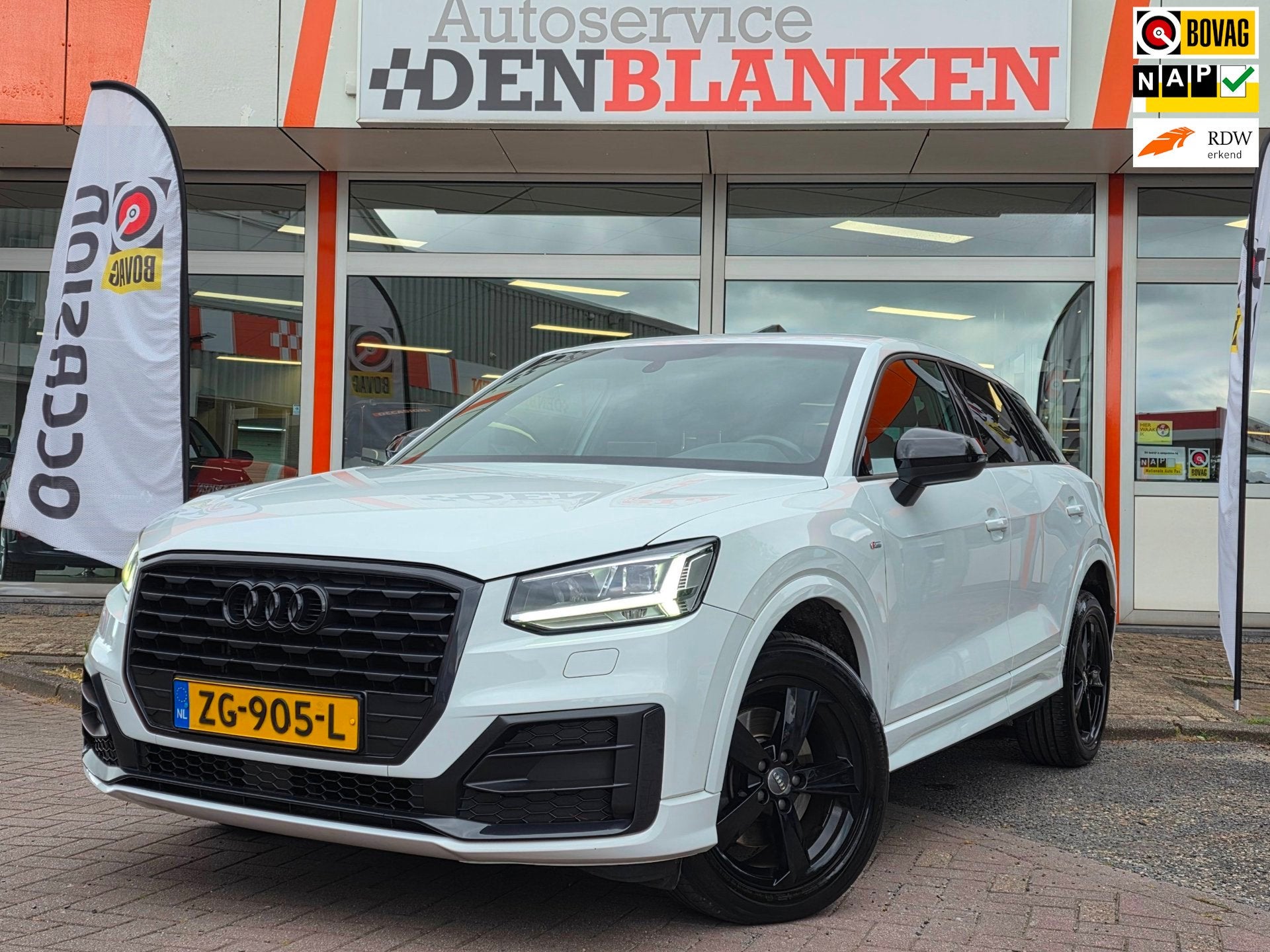 Audi Q2 35 TFSI 150pk CoD Sport S Line Automaat BJ.2019 / Na, Auto's, Audi, Dealer onderhouden, 4 cilinders, 150 pk, Bluetooth