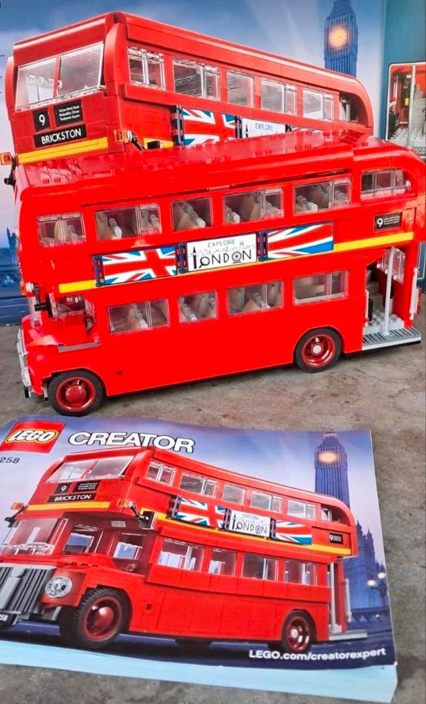 LEGO Creator Expert 10258 Londense Bus, Lego, Ophalen of Verzenden, Zo goed als nieuw, Creator