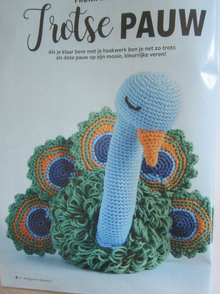 haken haakpatroon amigurumi SPECIAL  dieren, Ophalen of Verzenden, Zo goed als nieuw, Haken, Patroon of Boek