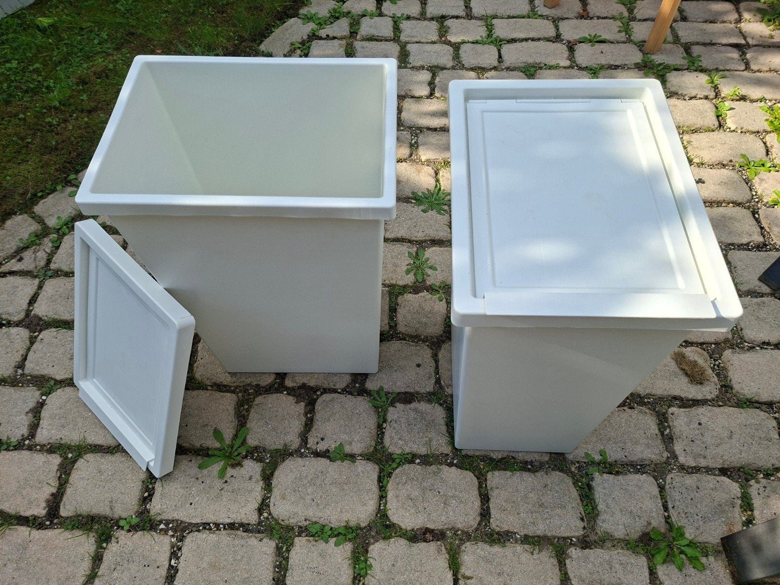 Kunststof Ikea opberg bakken, Ophalen, Kunststof