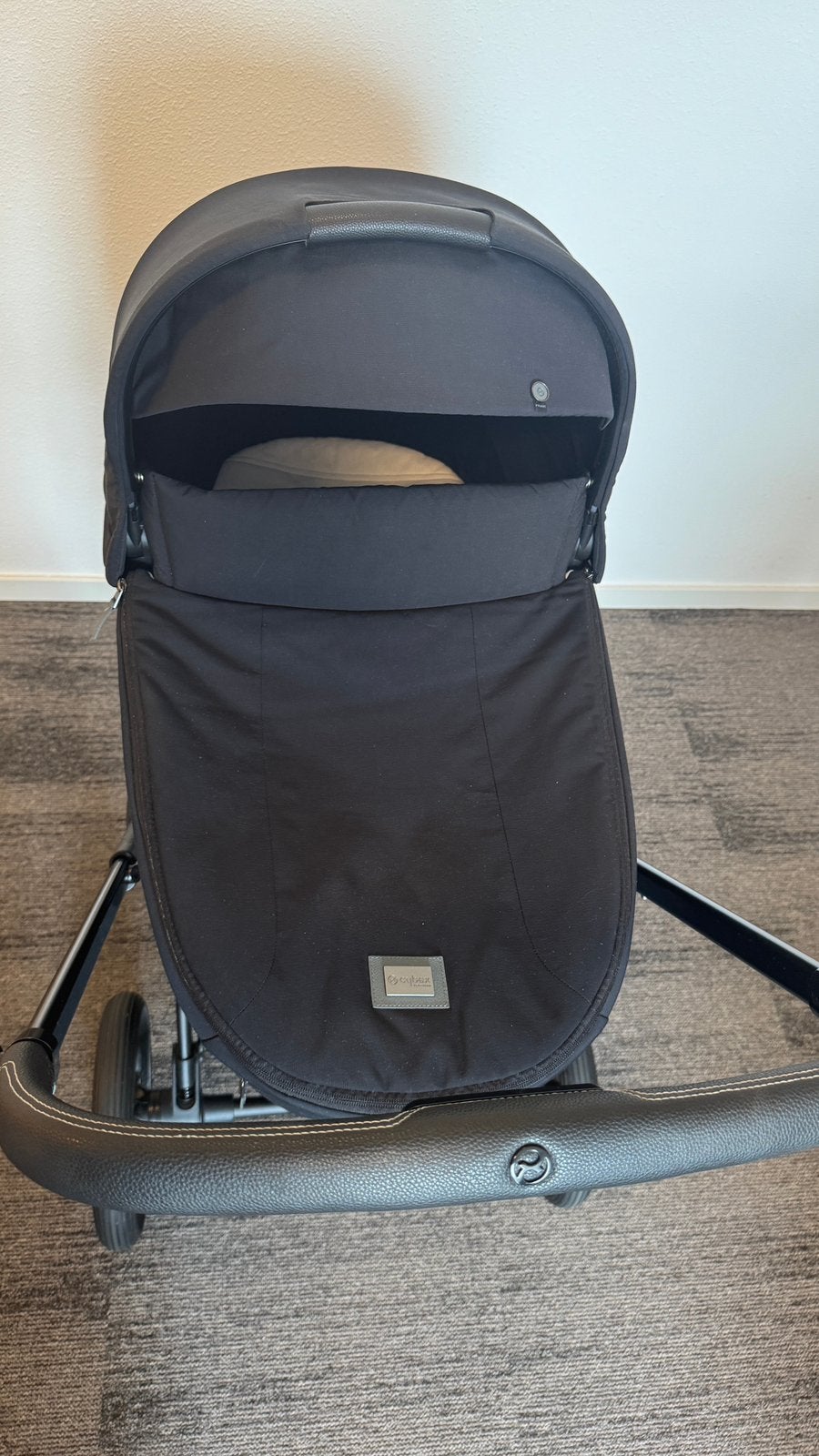 De Rolls Royce onder de kinderwagens- Cybex Priam4 Platinum, Kinderen en Baby's, Kinderwagens en Combinaties, Gebruikt, Met reiswieg