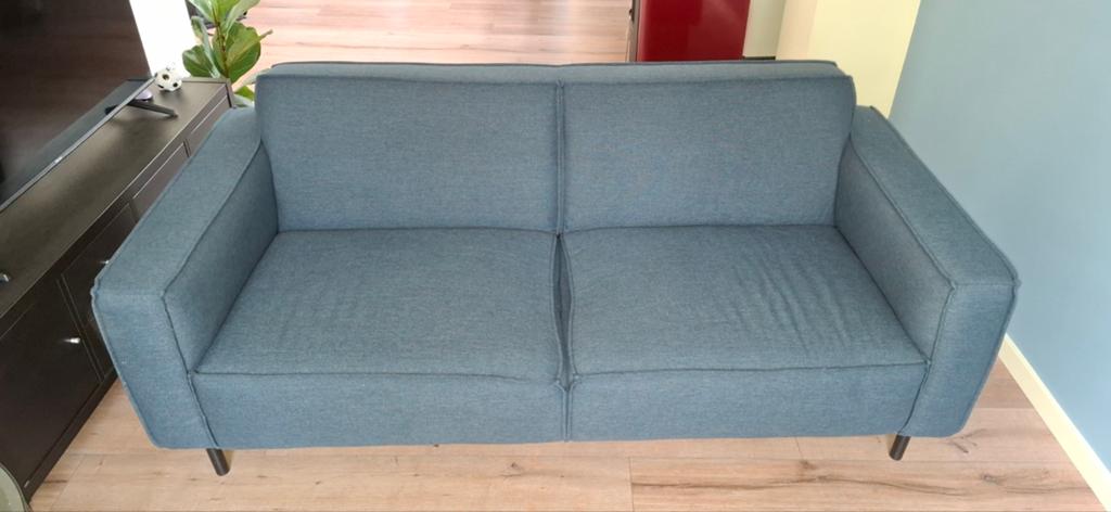 UMIX bank van LeenBakker, Huis en Inrichting, Banken | Bankstellen, Ophalen, Gebruikt, 150 tot 200 cm, Tweepersoons