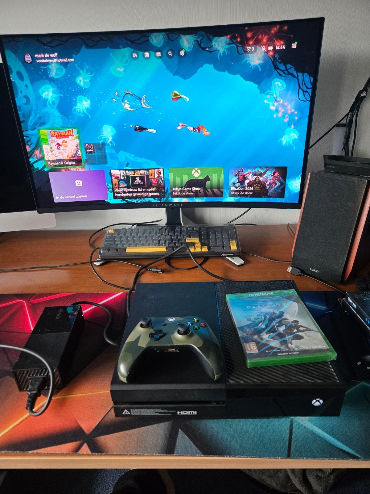 Xbox One 500GB met controller en game - Perfecte staat, Ophalen of Verzenden