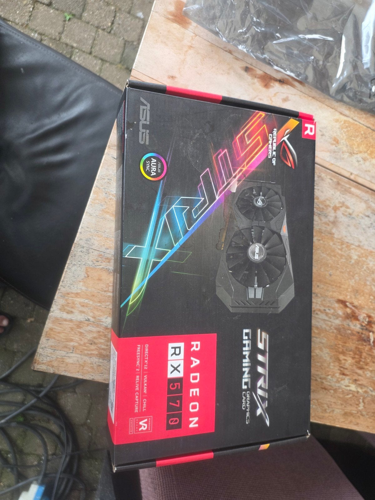 ASUS ROG Strix RX 570 4GB - Defect (Gaat niet aan), PCI-Express 3, AMD, HDMI, Ophalen of Verzenden