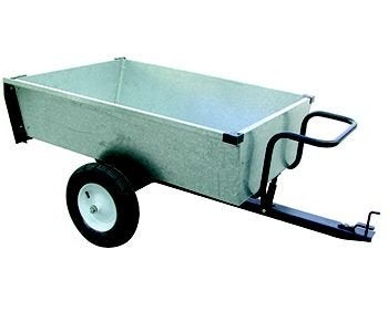 AANHANGWAGEN Gegalv. voor achter zitmaaier of kleine tractor, Ophalen, Nieuw, 50 cm of meer