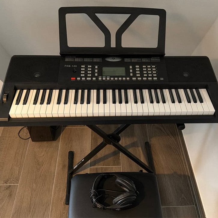 Keyboard Fazley-120 starterset, 61 toetsen, Nieuw, Met standaard, Ophalen