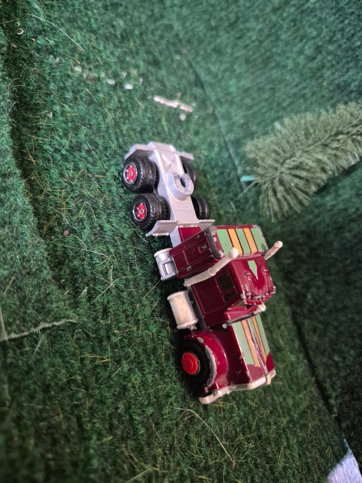 Majorette Kenworth W900 Schaal 1:87 Vrachtwagen Jaren '80, Ophalen, Gebruikt, Bus of Vrachtwagen, Majorette