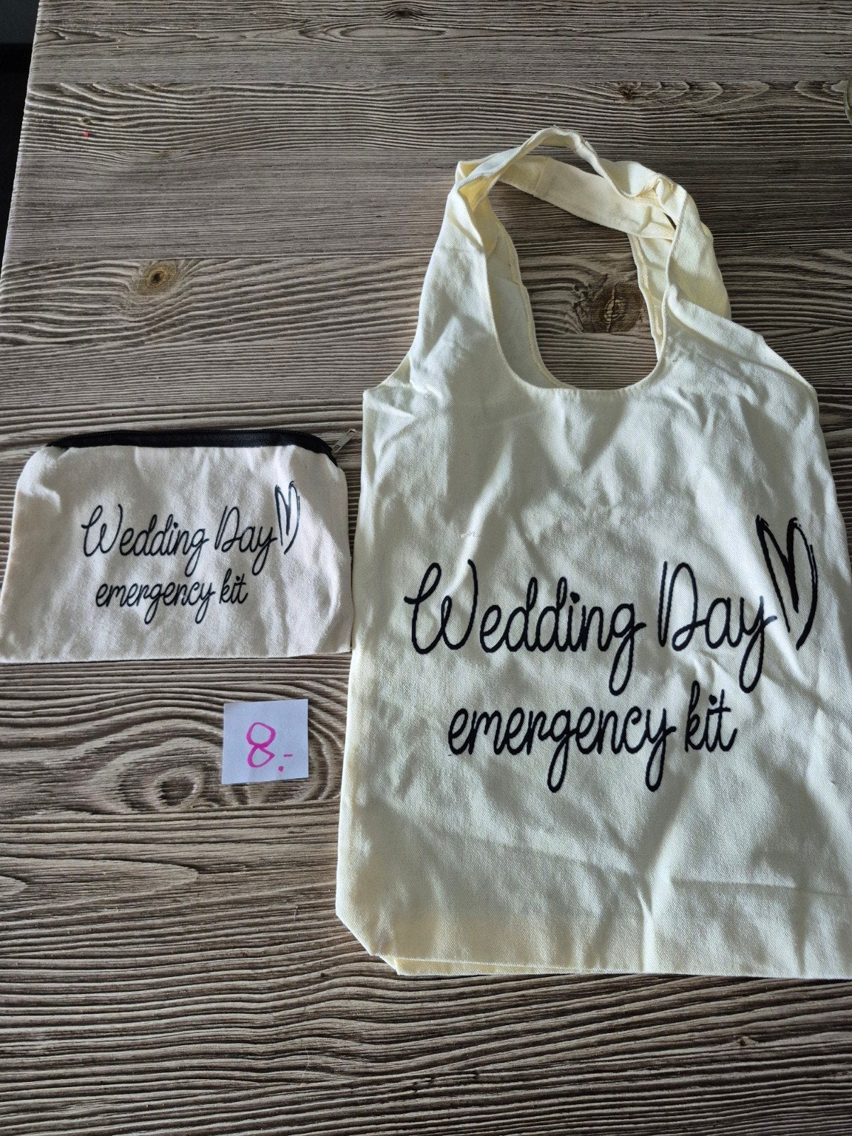 stoffe tas en make up tasje., Kleding | Dames, Ophalen of Verzenden, Nieuw, Beige, Accessoires