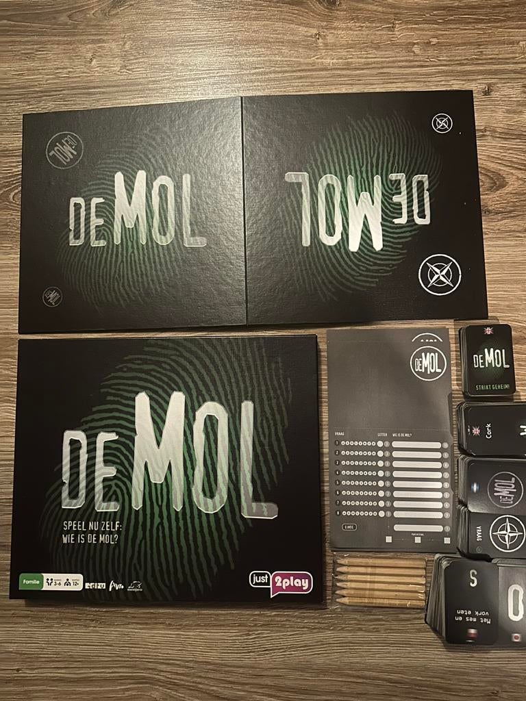 Wie is de Mol? Bordspel - Spannend en Compleet, Vijf spelers of meer, Ophalen, Zo goed als nieuw