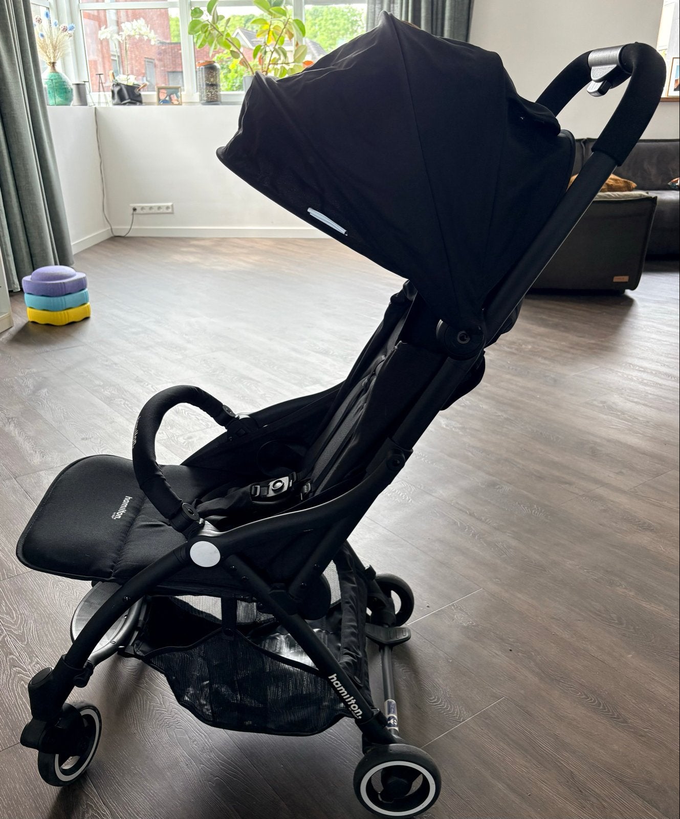 Hamilton by Yoop S1 Plus Buggy - Zwart, Ophalen, Gebruikt, Kinderwagen, Overige merken