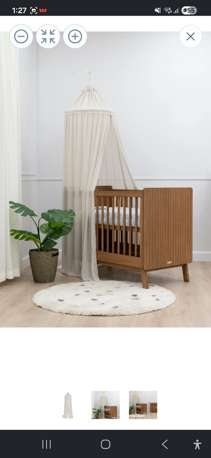 Babys Only Klamboe / Muskietennet - Warm Linnen, Ophalen, Zo goed als nieuw