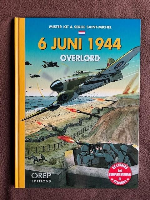 6 juni 1944 Overlord, Eén stripboek, Ophalen of Verzenden, Zo goed als nieuw