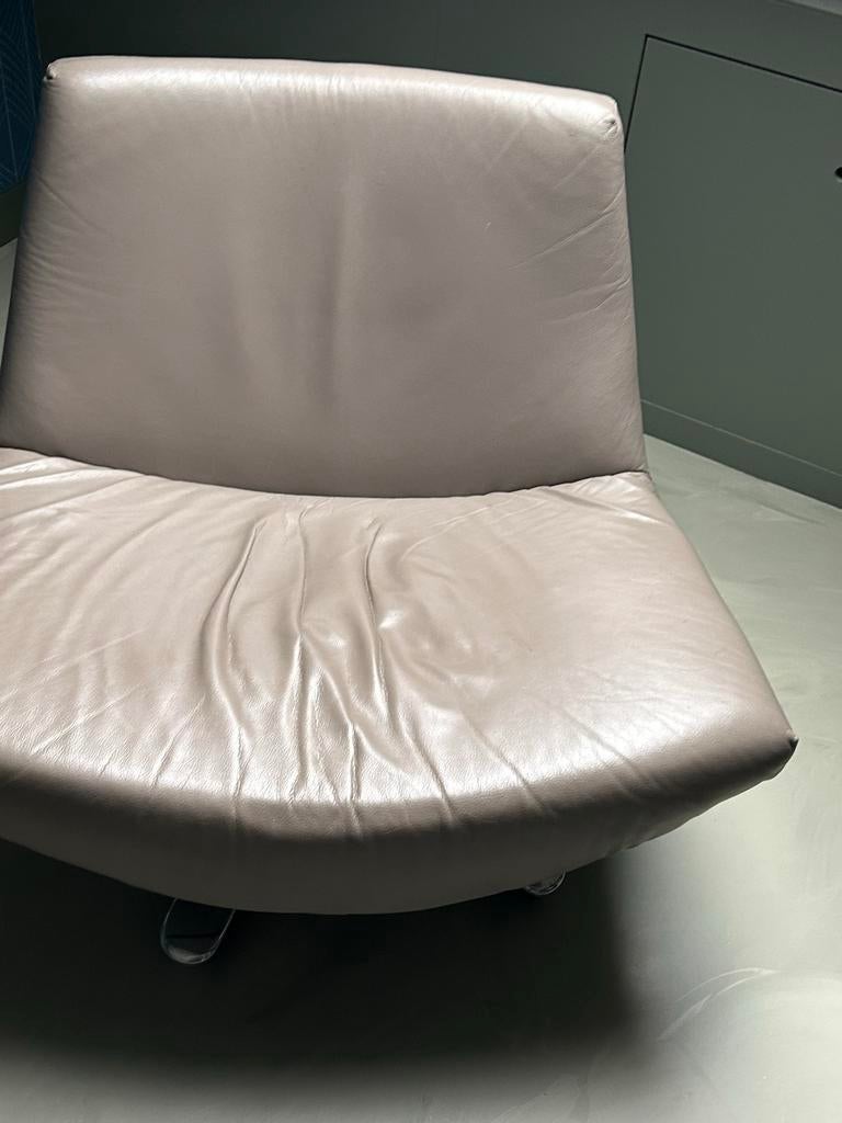 Moderne leren fauteuil - Comfortabel en stijlvol, Ophalen, Gebruikt, Overige kleuren, Leer