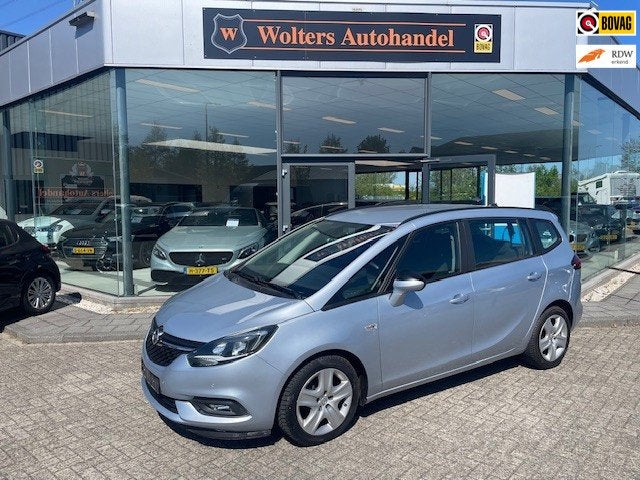 Opel Zafira 1.4 Turbo Online Edition 7p., Auto's, Stof, 4 cilinders, 7 stoelen, Bedrijf