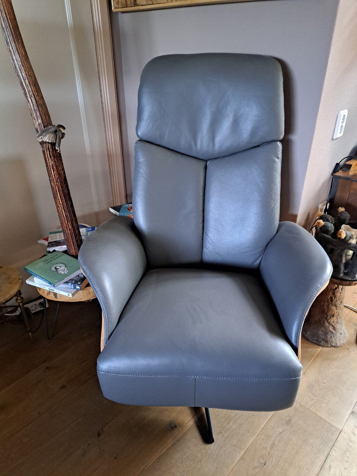 Relaxfauteuil elektrisch, Ophalen, Nieuw, 50 tot 75 cm, Hout
