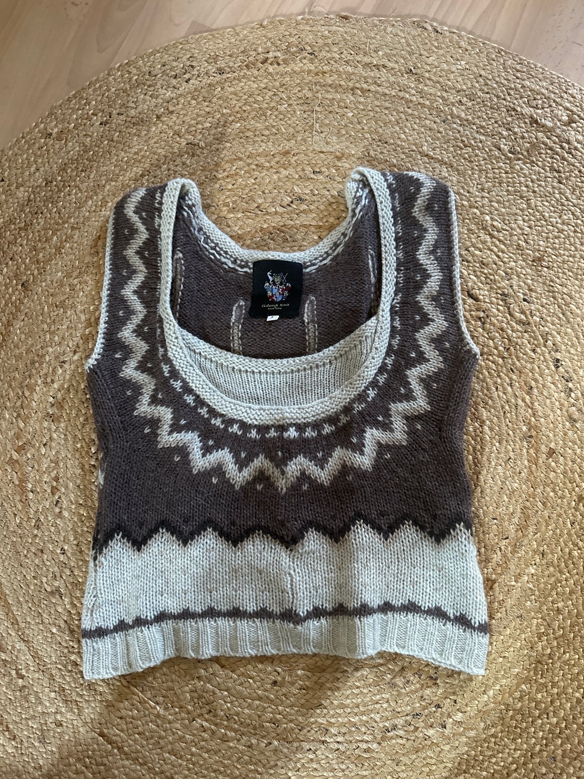 Noa Noa Gdansk Knit Alpaca Wol spencer top Maat S, Kleding | Dames, Truien en Vesten, Ophalen, Zo goed als nieuw, Maat 36 (S)
