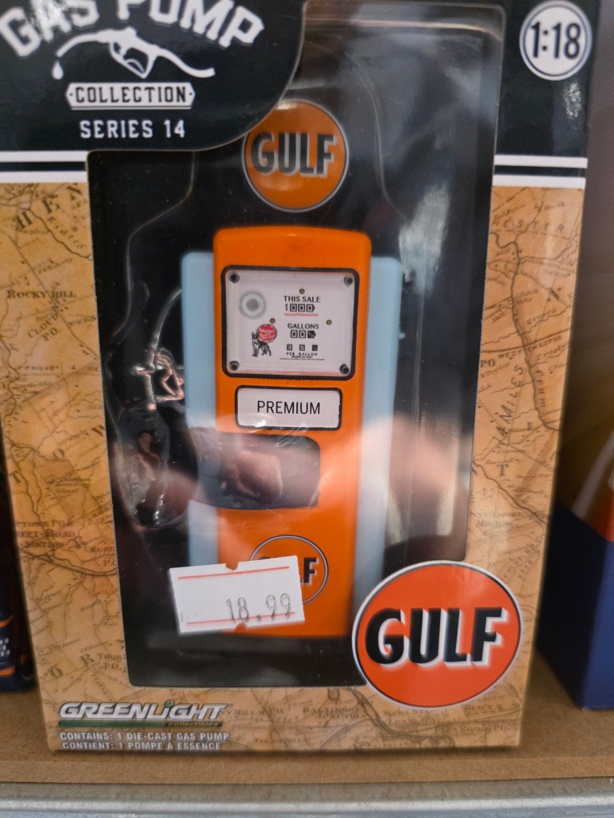Greenlight Gulf Vintage, Ophalen of Verzenden, Greenlight, Onbekend, Onbekend