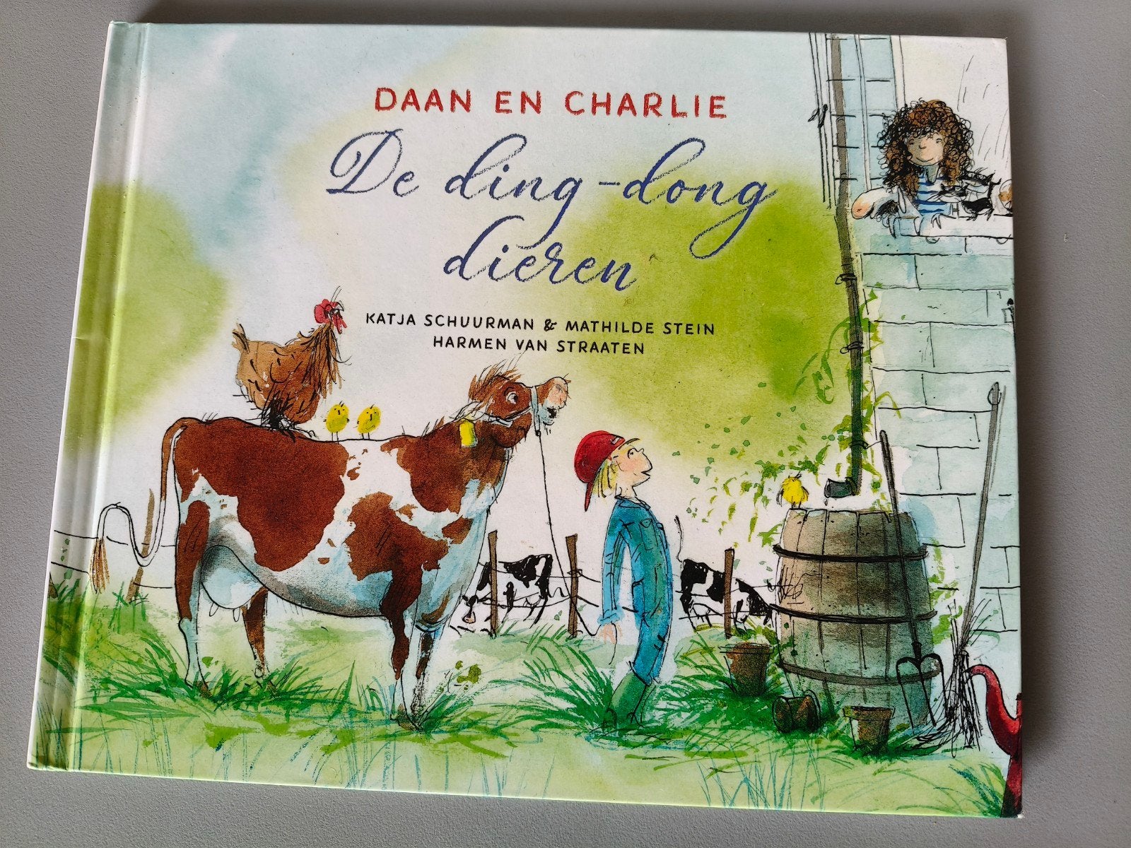 Daan en Charlie: De ding-dong dieren - Katja Schuurman, Ophalen of Verzenden, Zo goed als nieuw, Katja Schuurman & Mathilde Stein