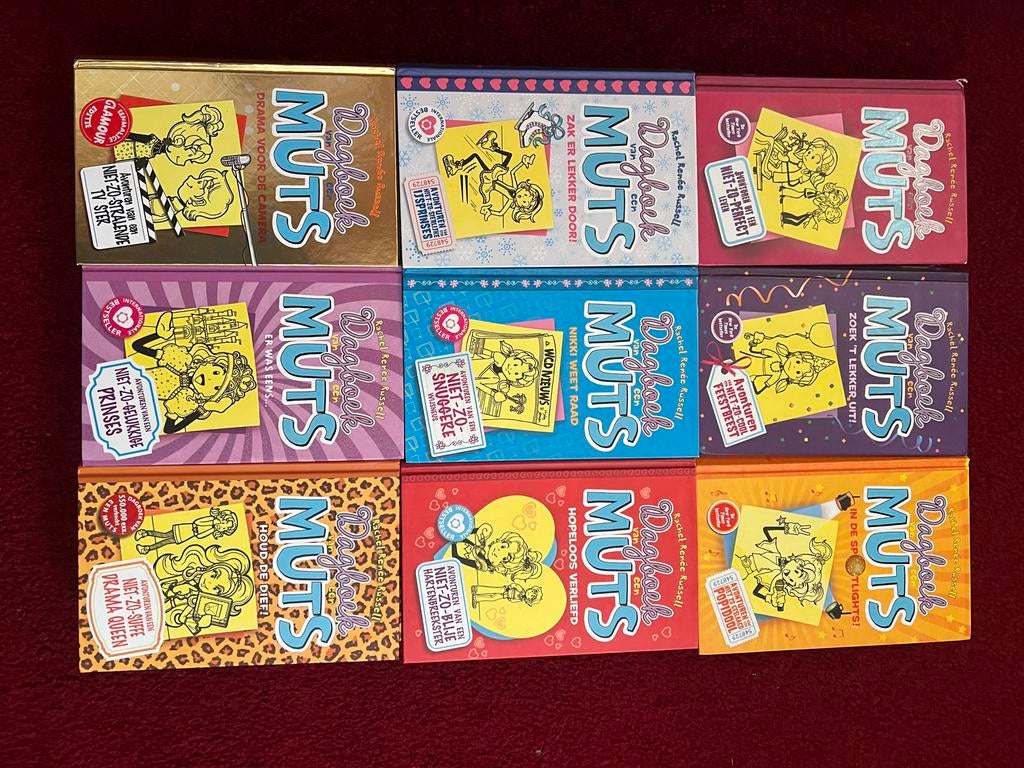 Dagboek van een Mutz - Complete serie (9 boeken), Boeken, Ophalen of Verzenden, Zo goed als nieuw, Fictie algemeen