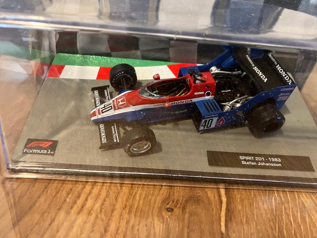 39898: Spirit 201 - Stefan Johansson - 1983 - Atlas 1:43, Auto, Nieuw, Ophalen of Verzenden, Bachsatztstr. 54 D 72131 Ofterdingen, Germany