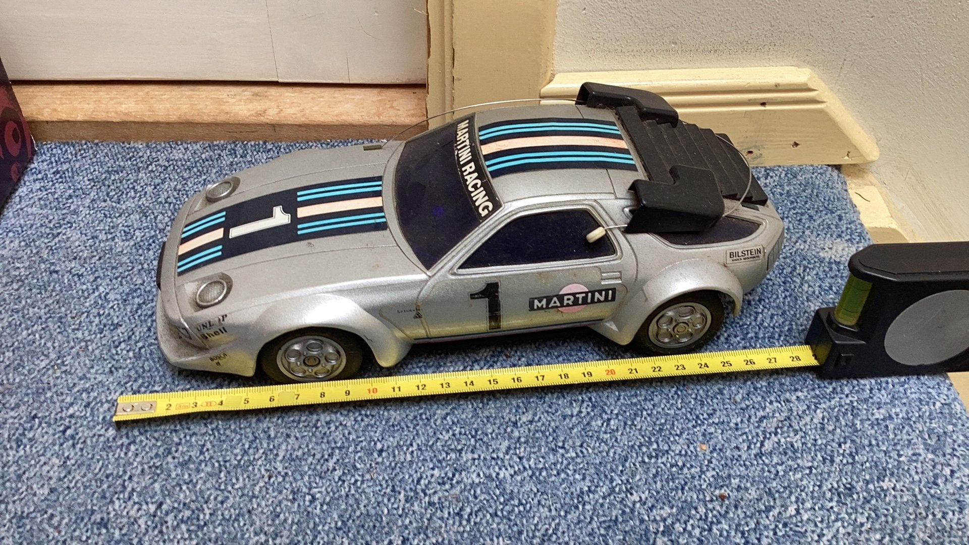 Porsche 928 radiografisch, Hobby en Vrije tijd, Ophalen of Verzenden, Zo goed als nieuw, Overige schalen, Auto onroad