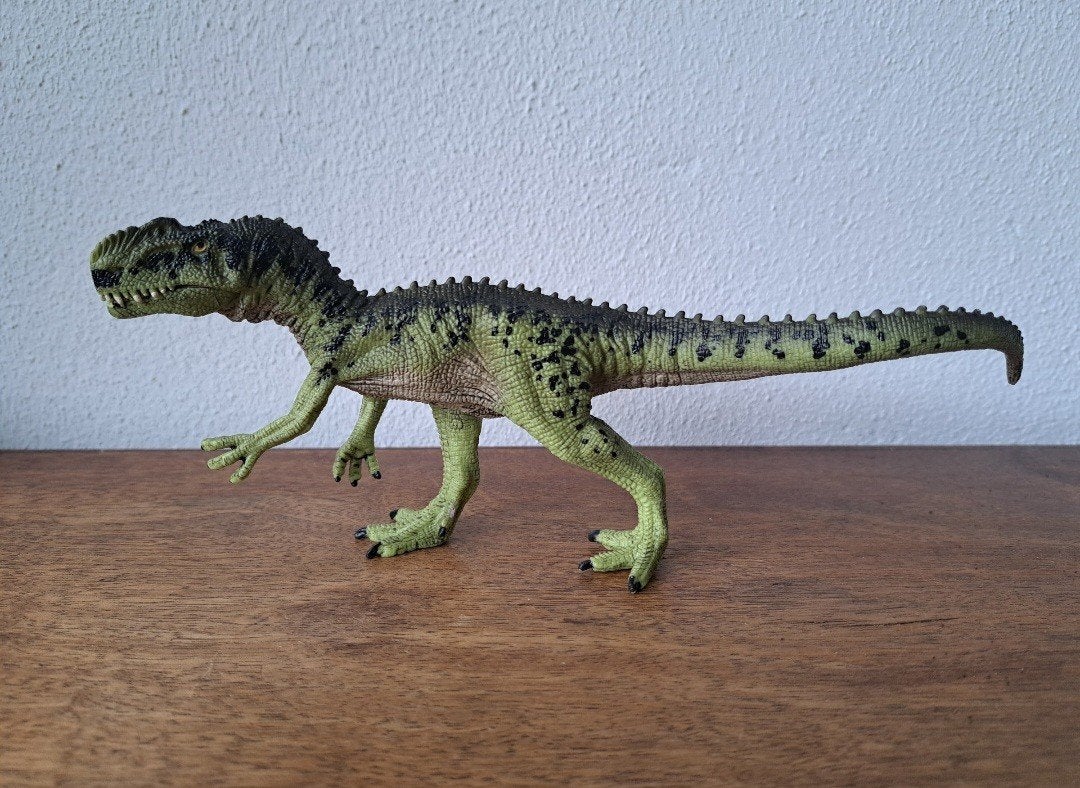 Schleich Monolophosaurus Dinosaurus, Verzamelen, Ophalen of Verzenden, Zo goed als nieuw, Beeldje of Figuurtje