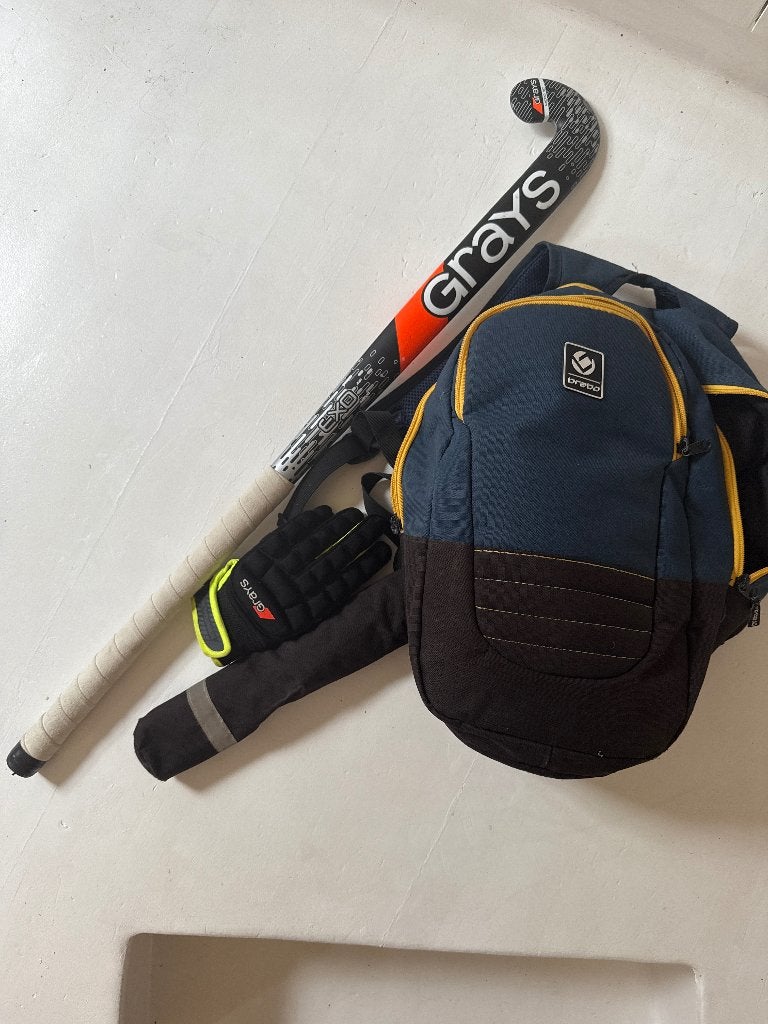 Hockey tas en stick, Ophalen, Gebruikt, Tas