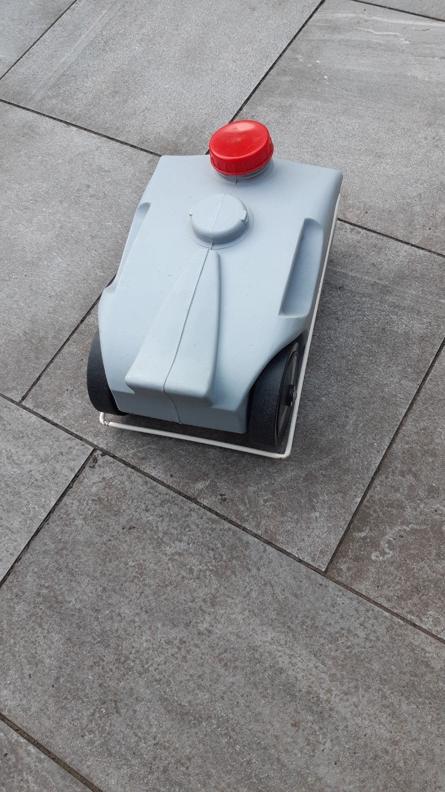 Rolbare watertank voor camping of caravan, Ophalen of Verzenden, Zo goed als nieuw