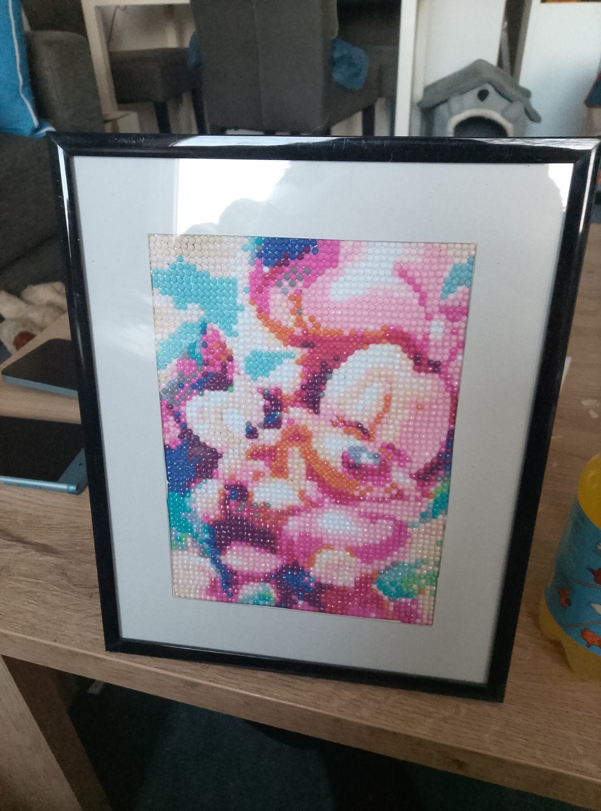 minnie mous met kat, Ophalen, Knutselwerk