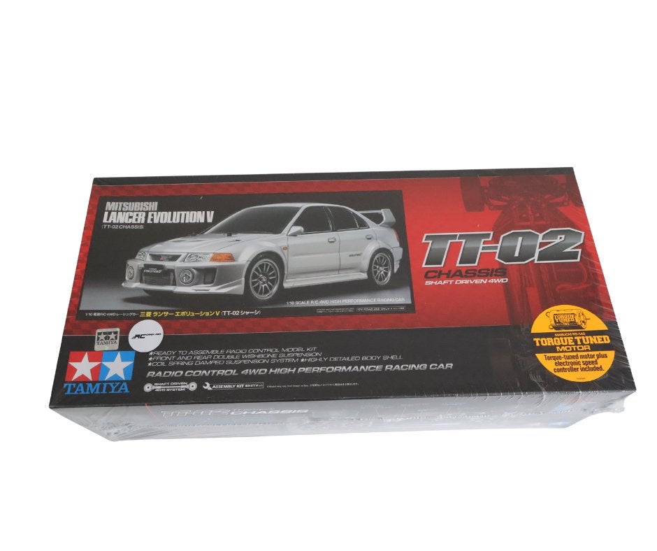 Tamiya 58713 1/10 R/C Mitsubishi Lancer, Elektro, Nieuw, Ophalen of Verzenden, Schaal 1:10