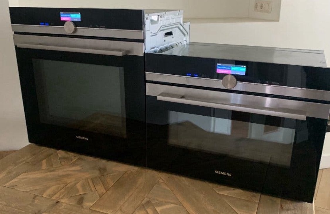 Siemens Combi oven magnetron, Witgoed en Apparatuur, Ophalen, Zo goed als nieuw, Oven, Inbouw