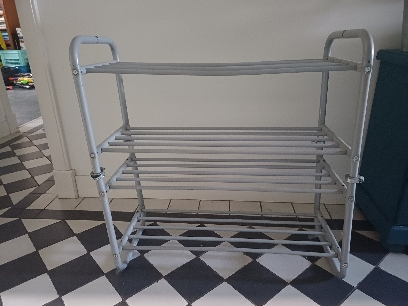 2 schoenenrekken, ook los te gebruiken, Ophalen, Gebruikt