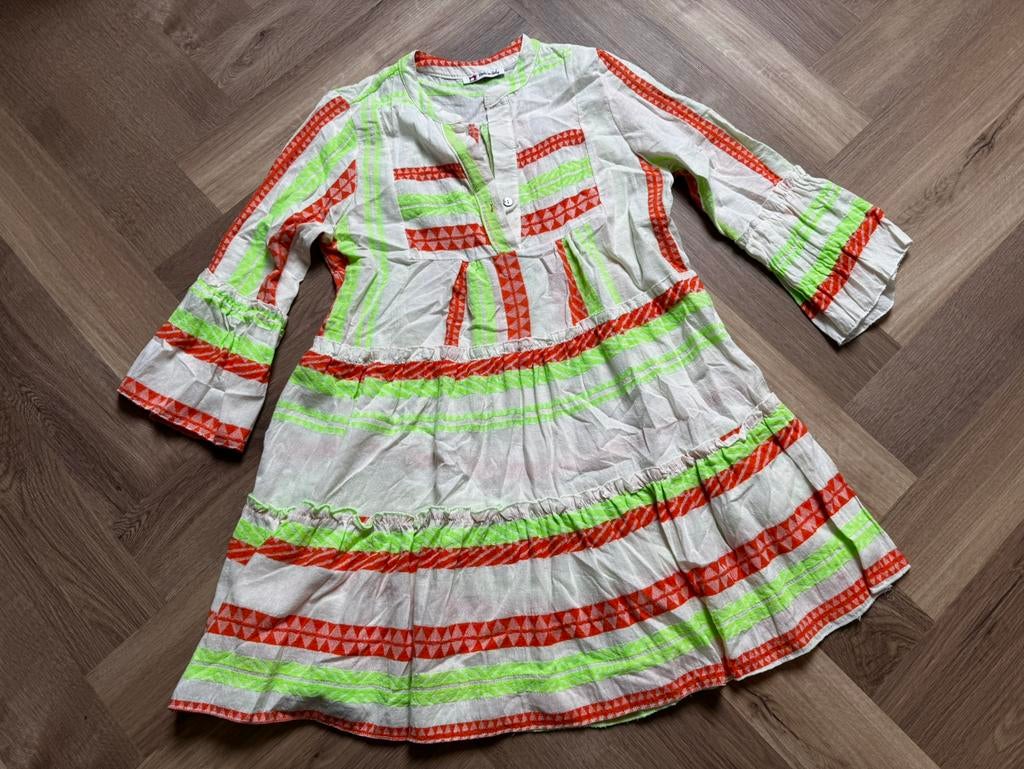Jurk Ibiza Style Felle Kleuren Zomer Jurkje Dames, Maat 38/40 (M), Overige kleuren, Nieuw, Ophalen of Verzenden