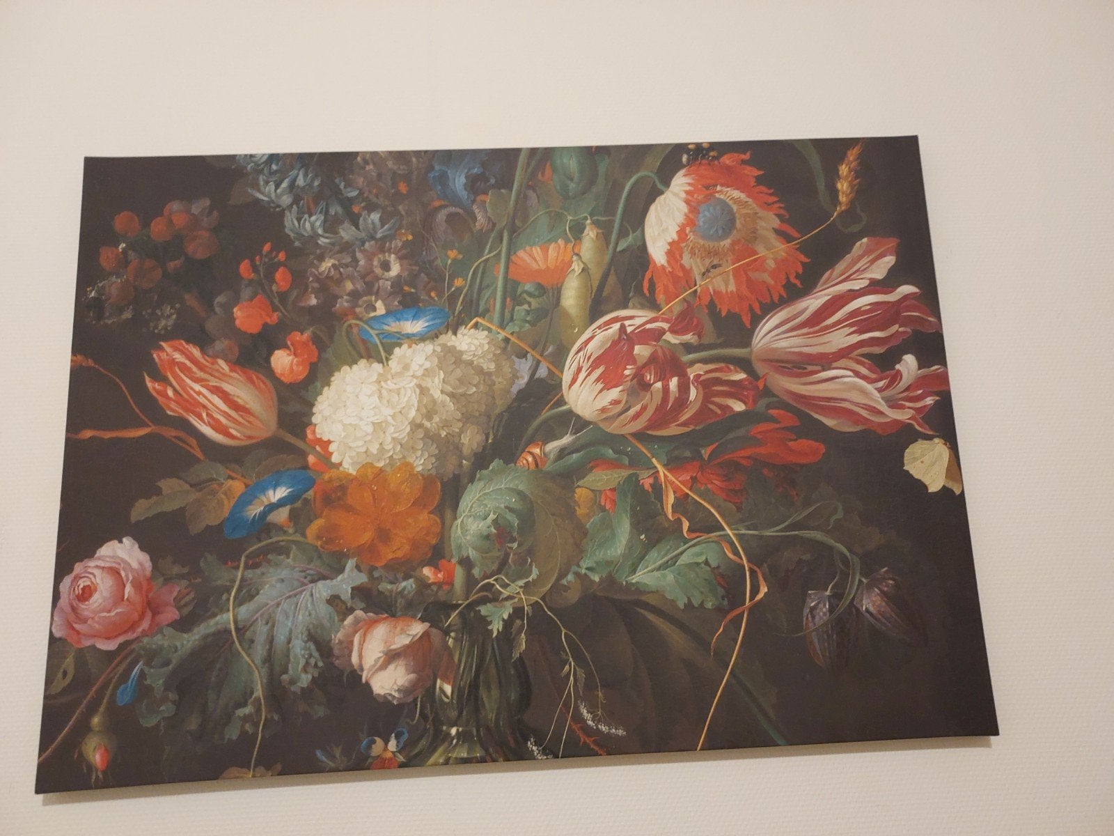 1 mtr. groot canvas schilderij, Antiek en Kunst, Ophalen