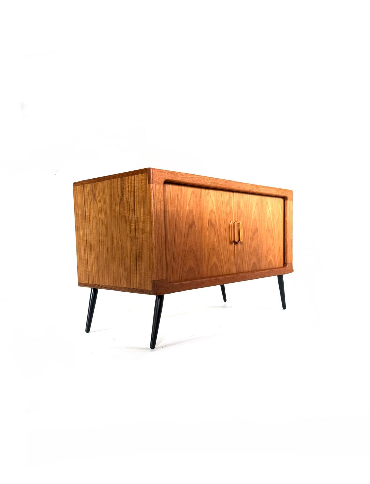 Vintage teakhouten TV-kast/wandkast, Dyrlund ‘80, Dyrlund, Met deur(en), Dyrlund, Teakhout