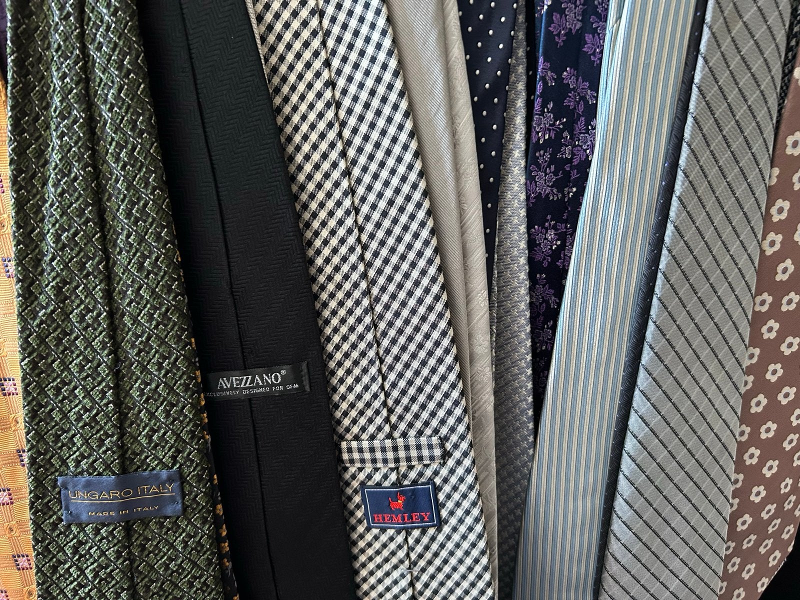 Diverse collectie heren dassen - Verschillende merken, Kleding | Heren, Stropdassen, Ophalen of Verzenden, Gedragen, Groen, Effen